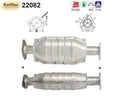 Katalysator Honda CR - V I, 2.0 16V, 4WD, 94kW, Euro 1&2 - KatDoc