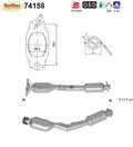 Katalysator für Nissan Qashqai/Qashqai+2, 1.6, LPG, 84/86kW, Euro 4&5 - KatDoc